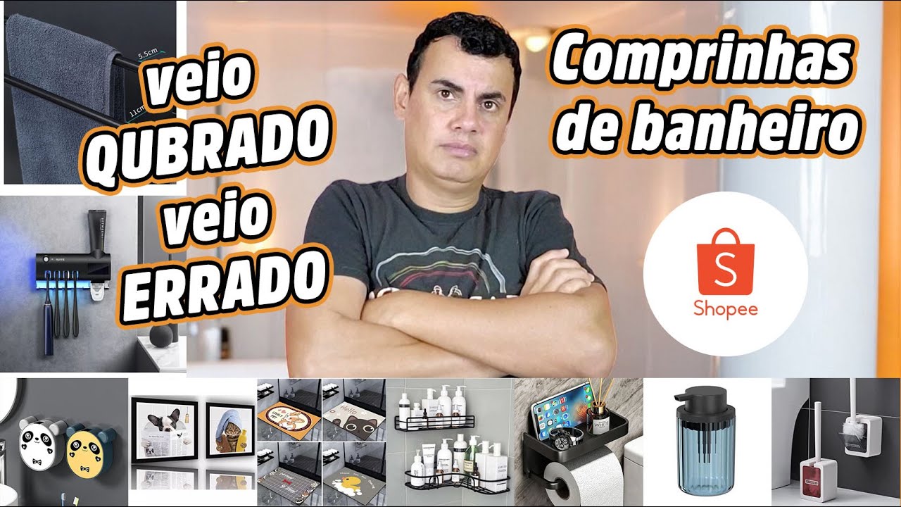 COMPRINHAS DE BANHEIRO DA SHOPEE - Fubá online