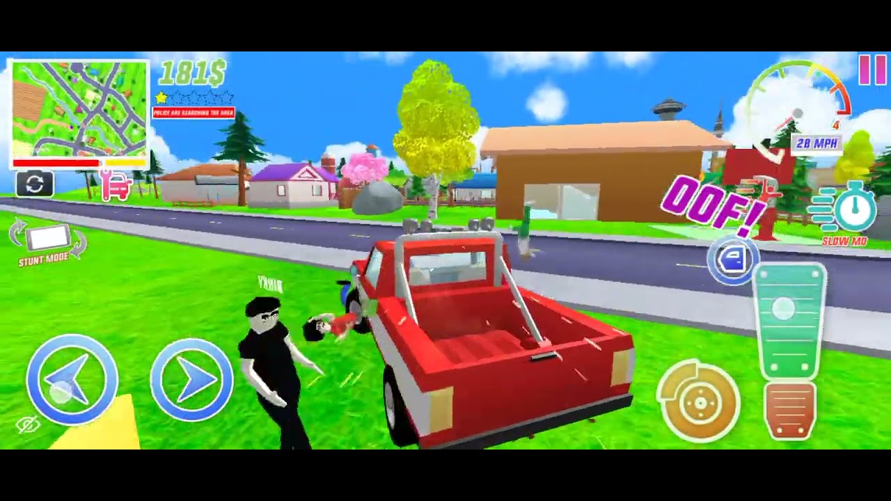 The dude theft wars gameplay