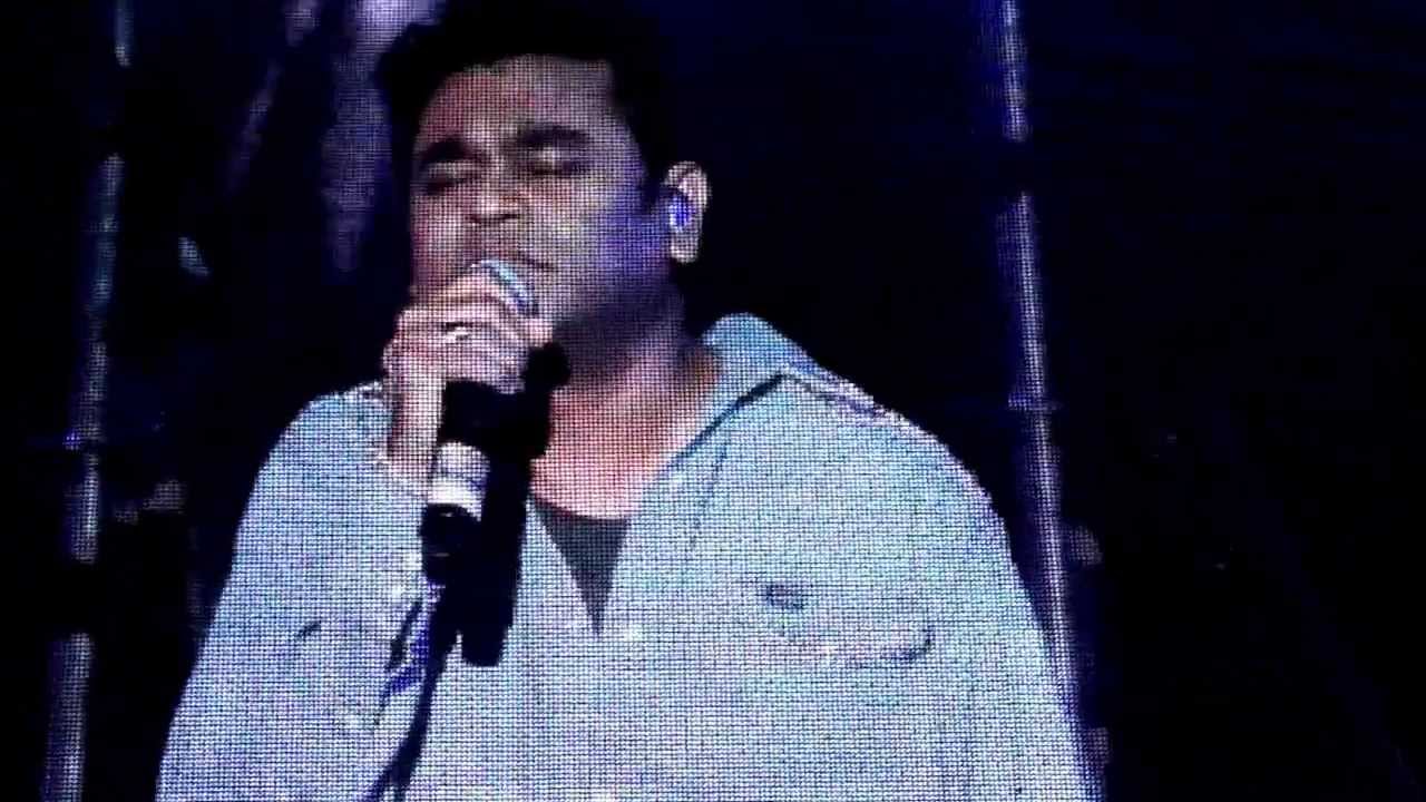 A R RAHMAN LIVE REHNA TU WITH SHAKTI MOHAN