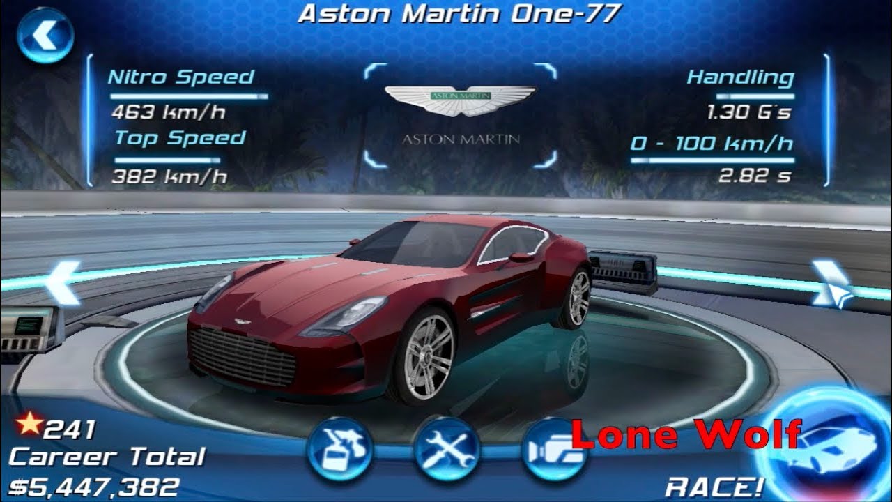 Asphalt 6: Adrenaline #105 Racing with an Aston Martin One 77 in Cape Town