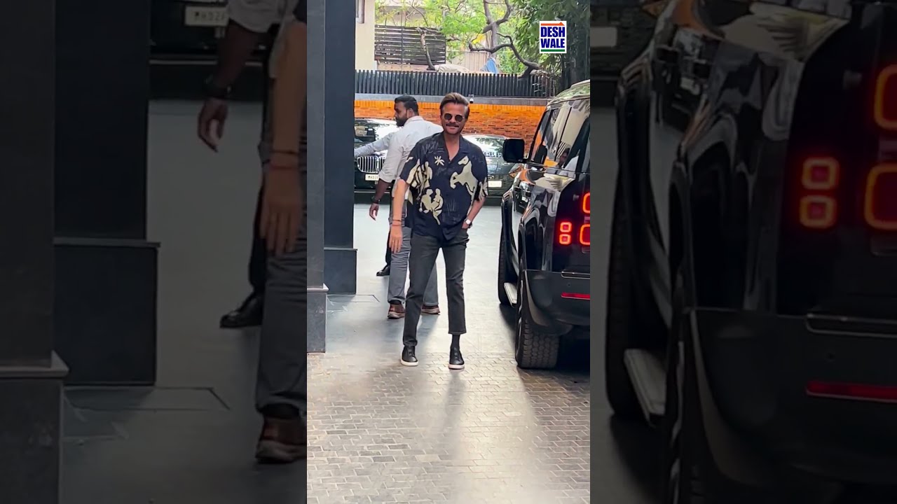 Anil Kapoor Spotted at Subedaar Special Screening | Bollywood Star Appearance #anilkapoor