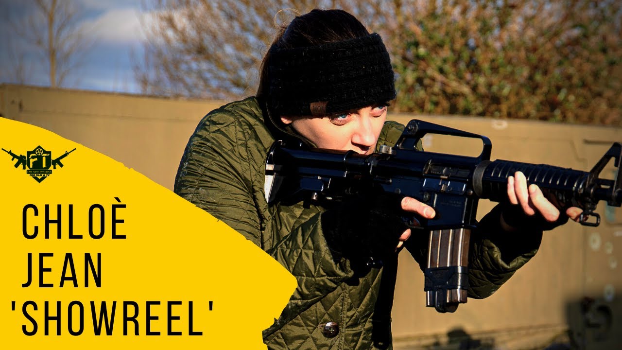 Chlo&egrave; Jeans Showreel while on the Firearm Training for Film & TV ECSPC / NFA Course | FT4FT