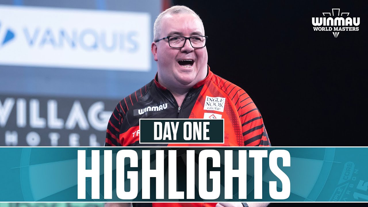 WORLD MASTERS RETURNS! Day One Highlights - 2025 Winmau World Masters