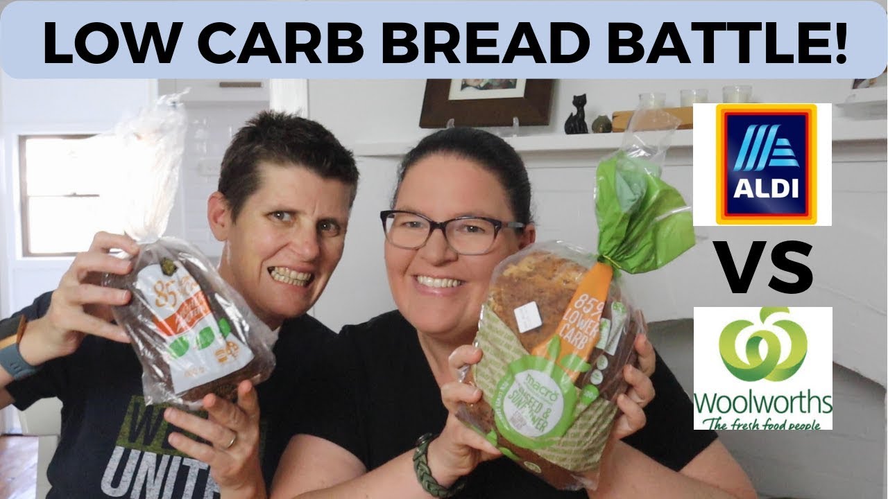 Low carb bread comparison - Australian Woolworths Macro bread vs Aldi Low carb bread