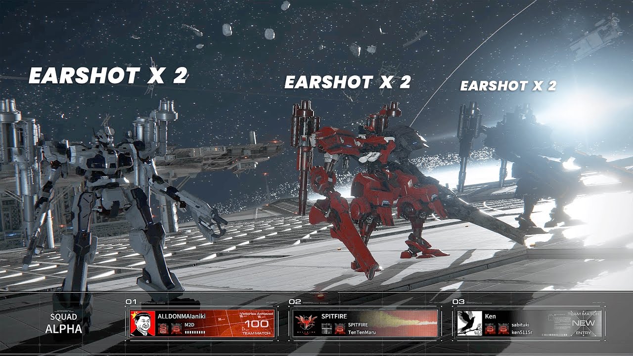 [ARMORED CORE 6] SPITFIRE Earshot Earshot Earshot Earshot Earshot Earshot