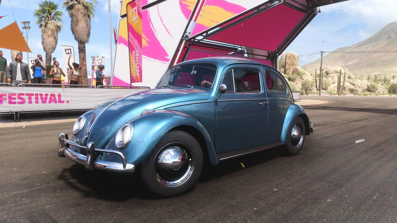 Forza Horizon 5 PS5 gameplay full hd 4K! Volkswagen Fusca