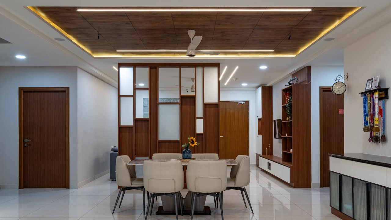 3BHK Home Interiors at Aparna Sarovar Zenith, Nallagandla, Hyderabad | By Mindspan Interiors.