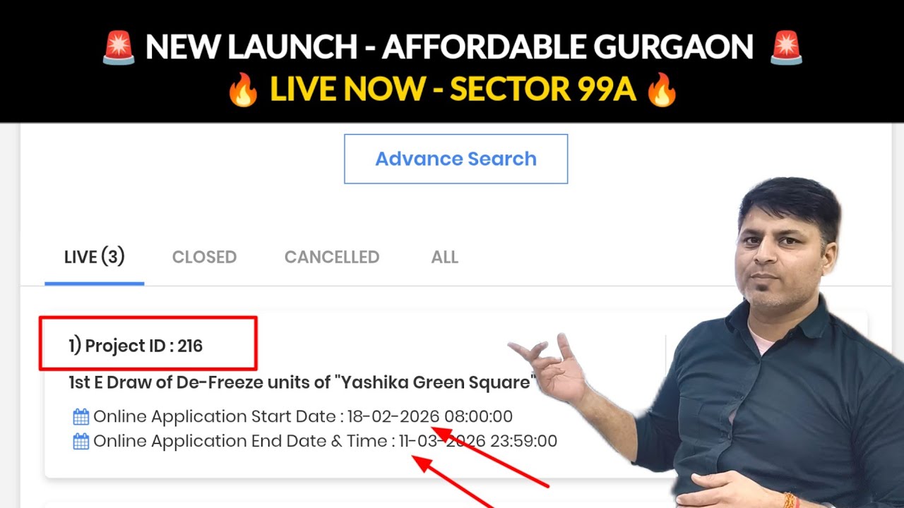 Yashika Green square | New Launch affordable in Gurgaon apply now #affordable #yashhika