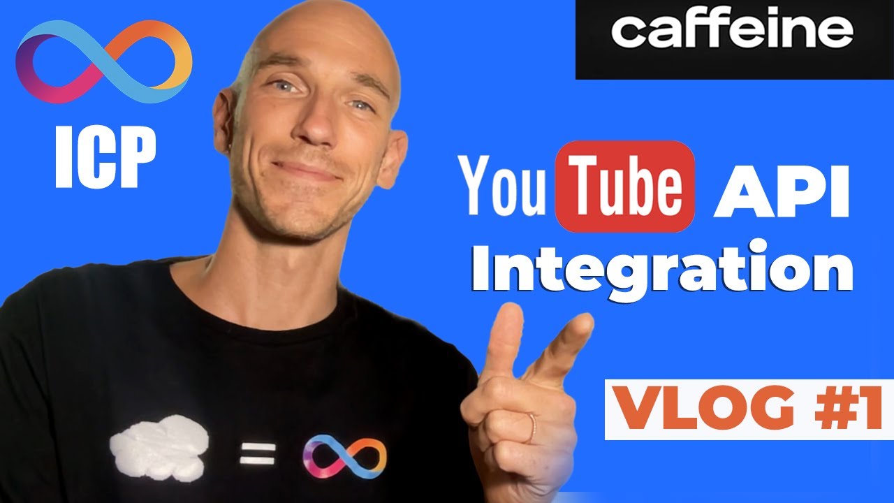 My first Caffeine.AI app demo/VLOG &mdash; Import ANY YouTube Channel to ICP website in Seconds! 🚀