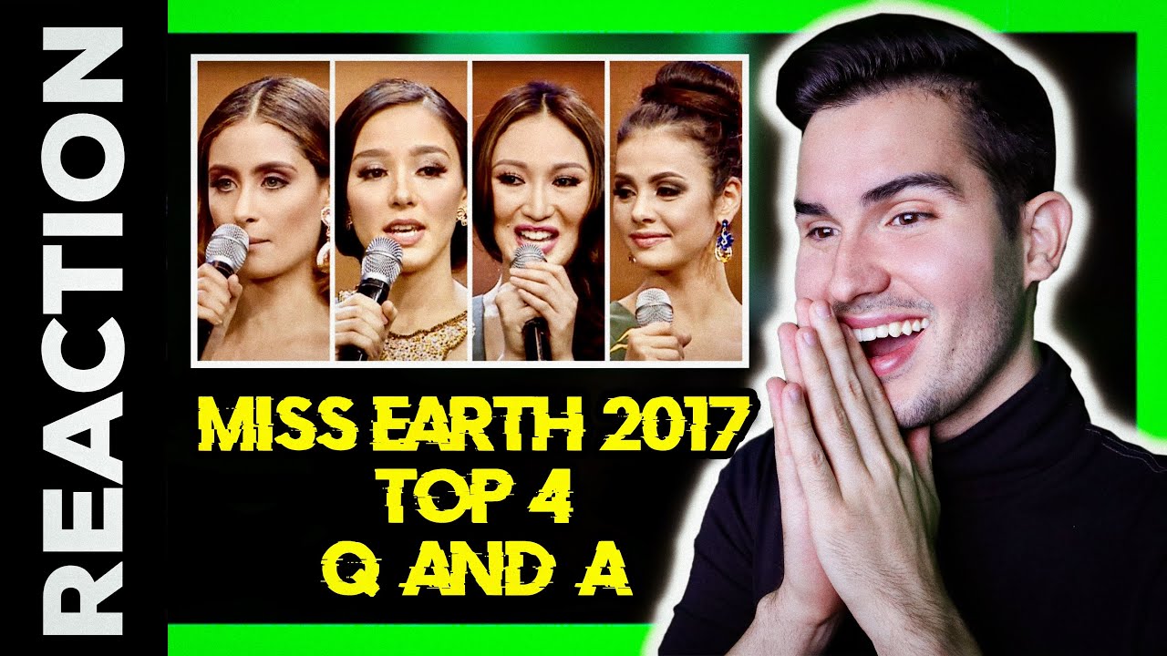 Miss Earth 2017 Reaction : Top 4 Question and Answer (Q and A) | Full Performance