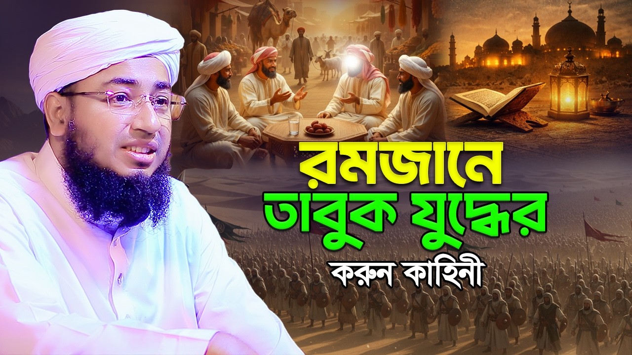 নবীজি সাঃ রোজা রেখে তাবুক যুদ্ধের করুন কাহিনী || mufti jahirul islam faridi