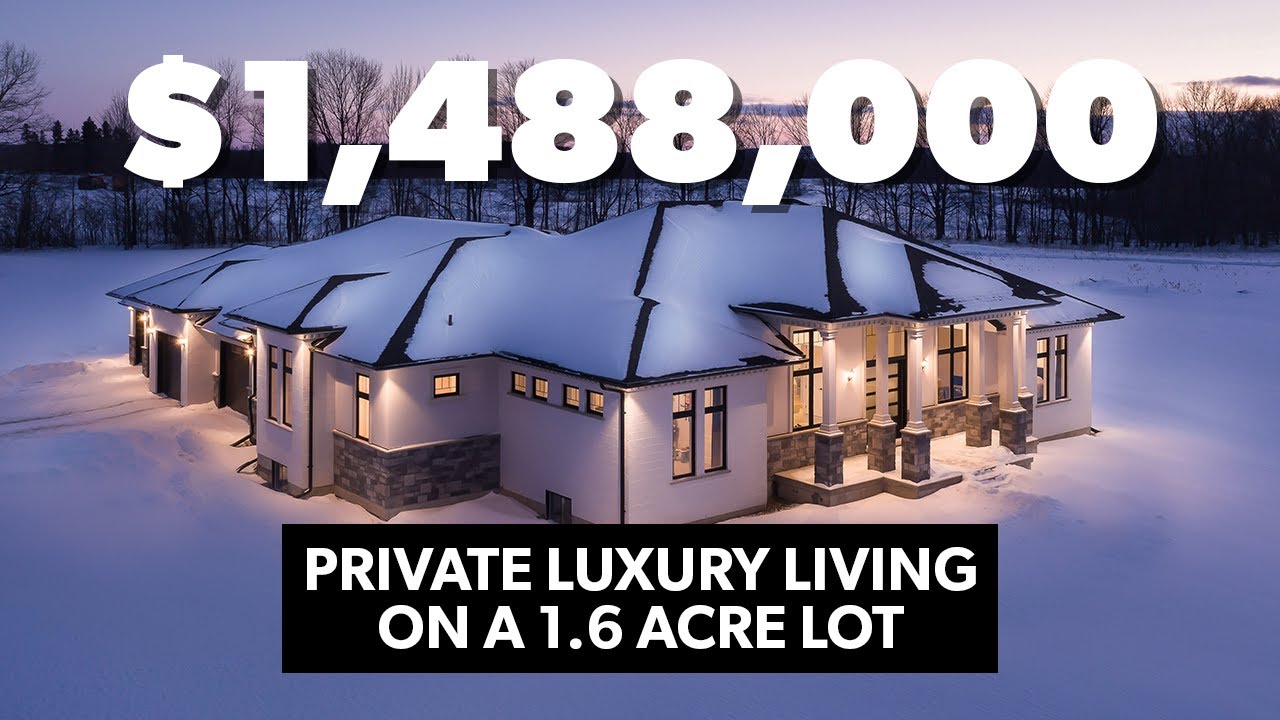 Inside A Private & Luxurious Estate Bungalow in Severn Ontario! Come Take A Tour W/ Mark Salerno