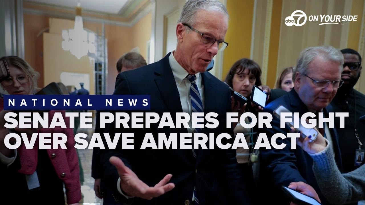 Сенат готовится к борьбе вокруг закона «Спасите Америку» (SAVE America Act).