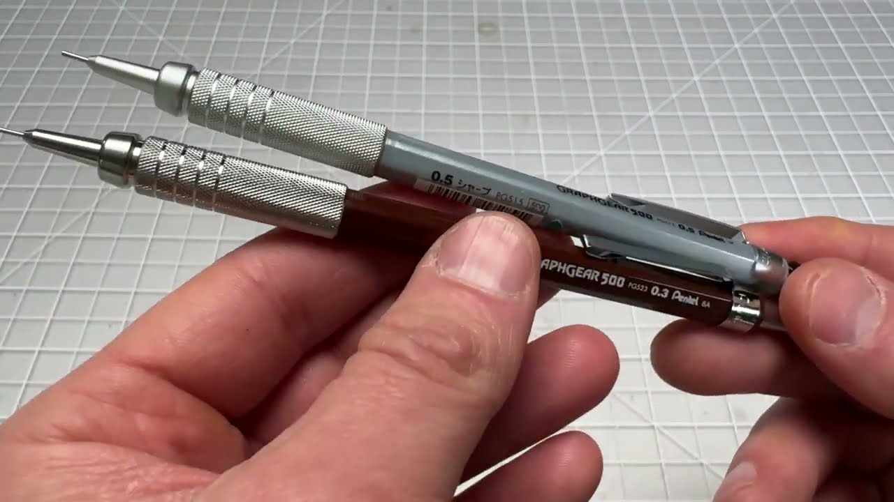 Pentel GraphGear 500 vs. GraphGear 500: What's The Difference?