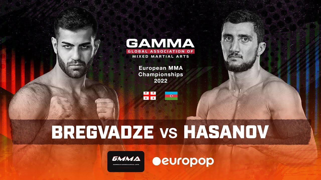 Finals  MMA -83.9kg Luka Bregvadze v Ferman Hasanov GAMMA European Championships 2022