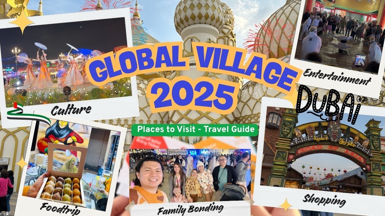 [4K] Inside Dubai's Unbelievable Global Village 2025! Travel Guide