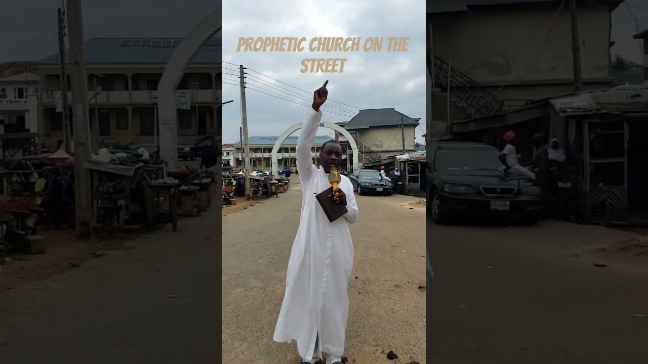 Prophetic Church On The Street @Iragbiji Palace Osun State.Reaching The Lost With The Gospel.
