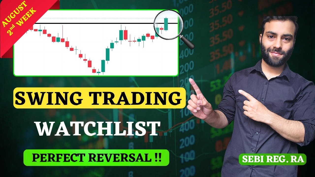 Swing Trading Breakout Stocks for August 2nd week | Swing Trading Stock Selection | Nikhil Bharwani