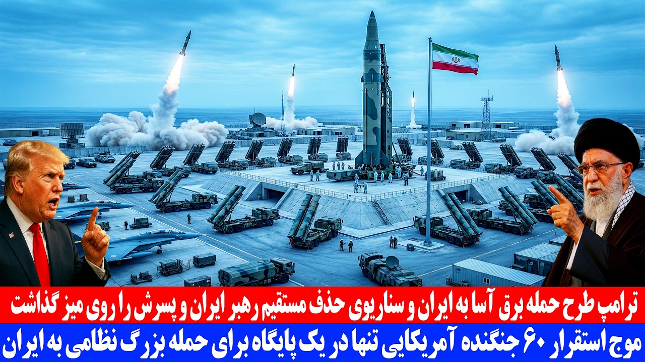 ترامپ طرح حمله برق آسا به ایران و سناریوی حذف مستقیم رهبر ایران و پسرش را روی میز گذاشت 