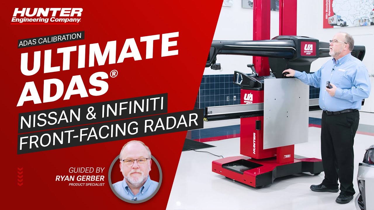 Ultimate ADAS® Basic Operations for Nissan and INFINITI: Front-Facing Radar
