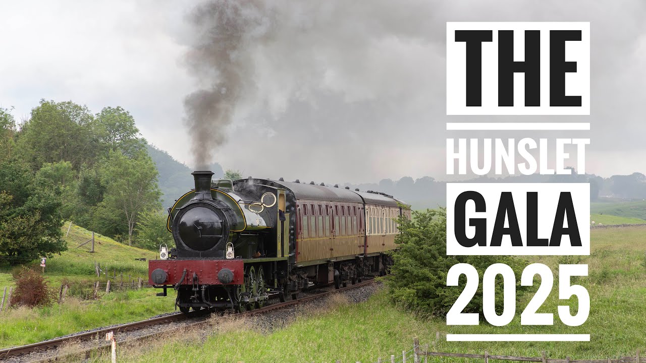 Embsay and Bolton Abbey Steam Railway - The Hunslet Gala 2025
