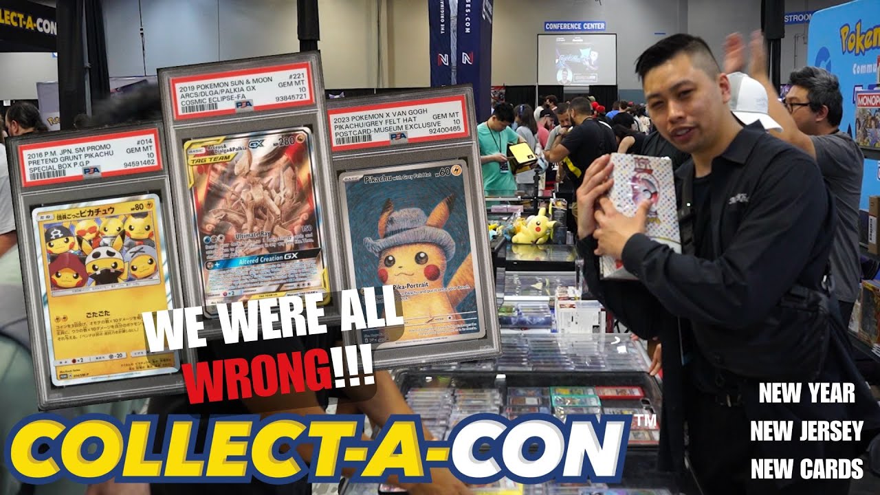 NEW YEAR NEW JERSEY! | SUMMER SHOW | NEW JERSEY COLLECT-A-CON 2024 VENDOR POV DAY 1