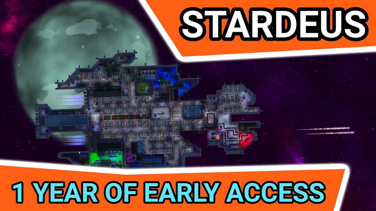 Stardeus Anniversary Update - 1 Year of Early Access