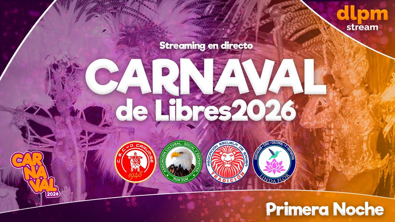 🔴 CARNAVAL DE PASO DE LOS LIBRES LIBRES 2026 - PRIMERA NOCHE - Streaming en Vivo