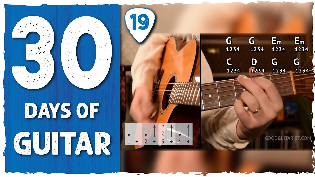 Day 19 - EASY Stand By Me Chords & Strumming [30 Days of Guitar]