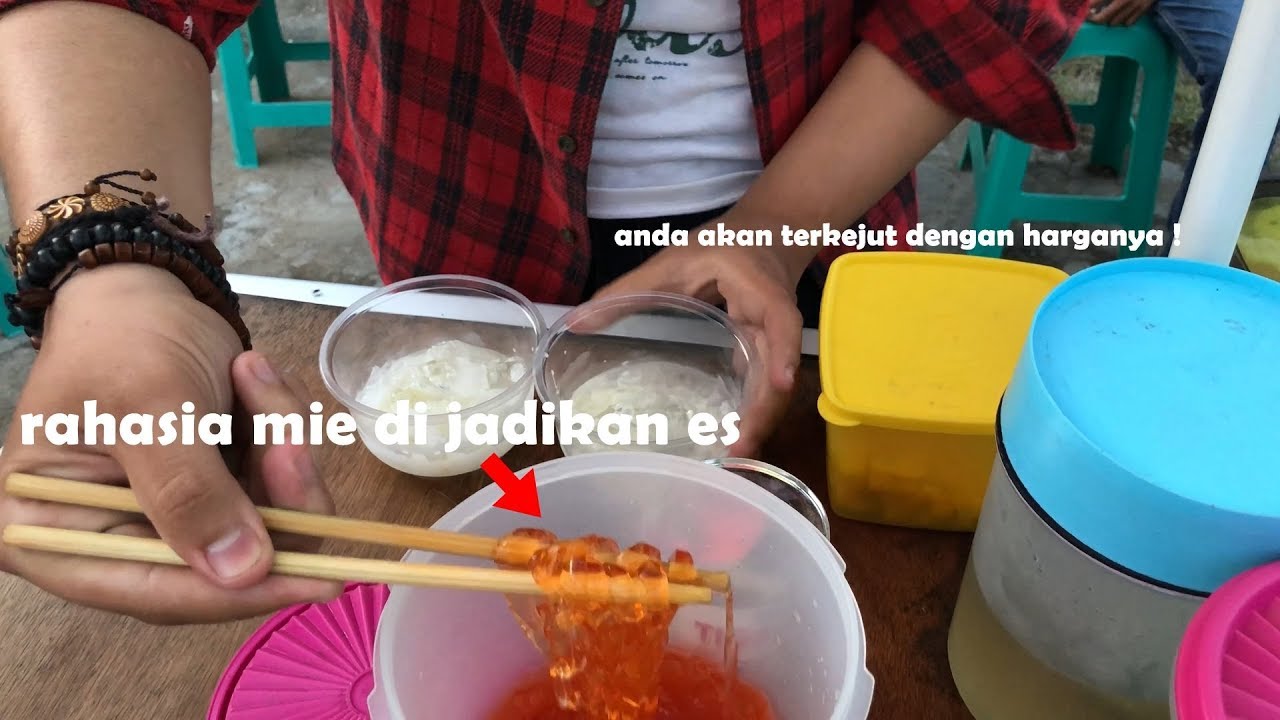 1 PORSI 5 RIBU !! MIENYA DI JADIIN ES RAMEN | INDONESIA STREET FOOD #451