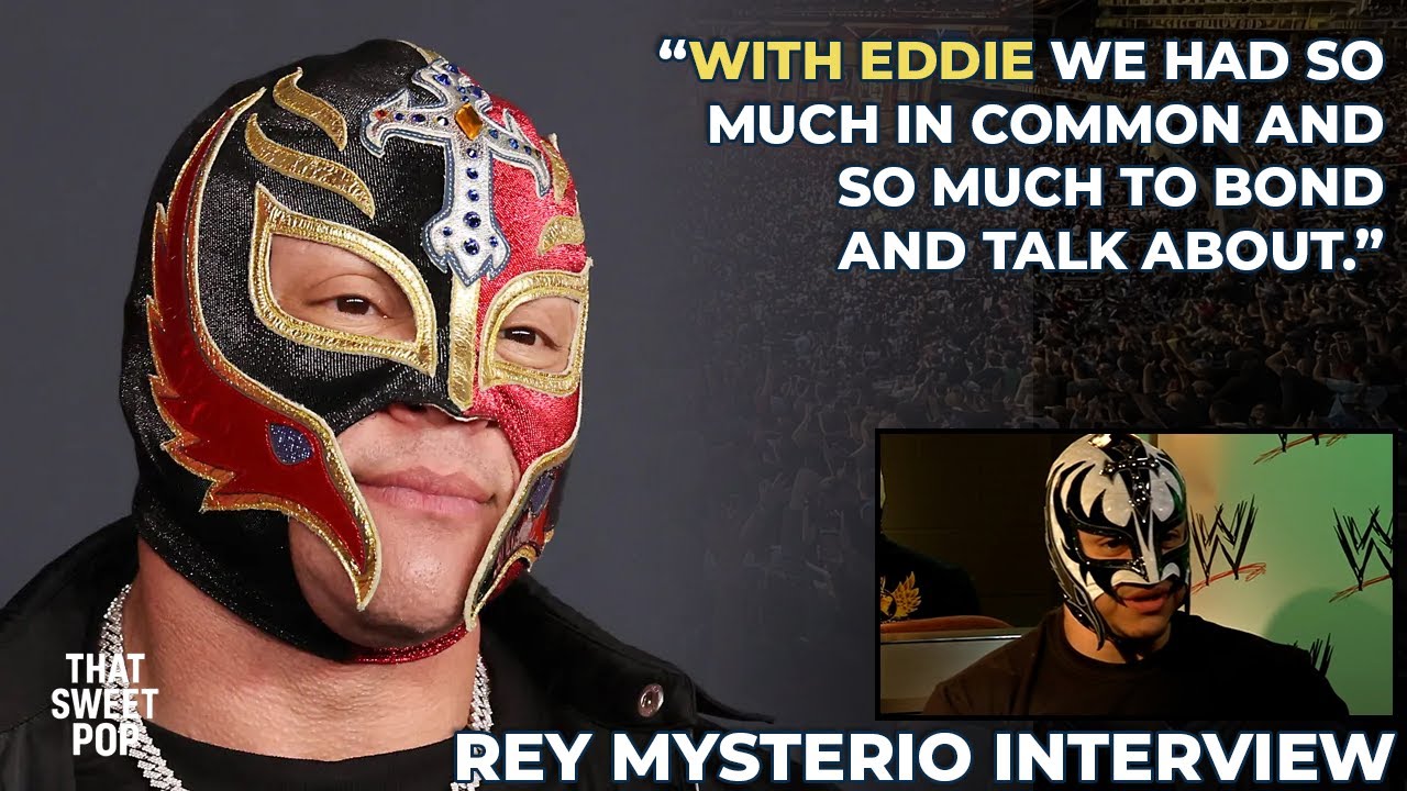 Rey Mysterio on friendship with Eddie, winning the World Heavyweight Championship and cheat food!