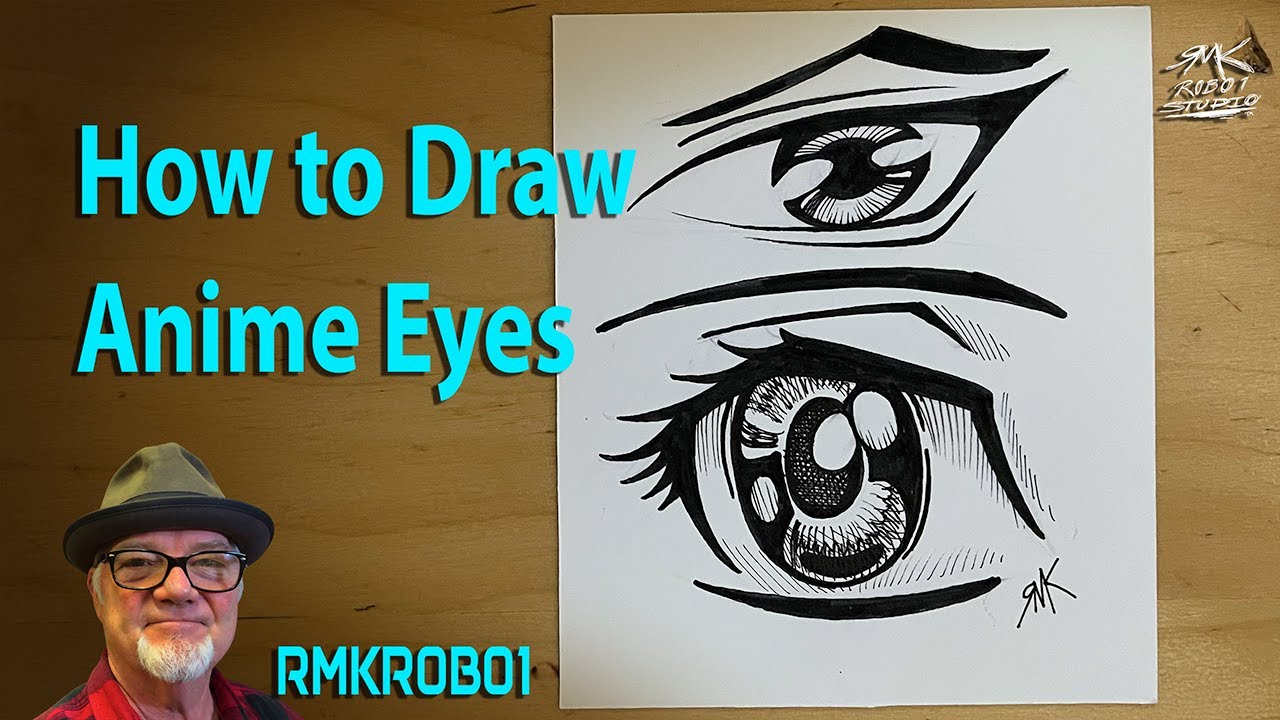 How to Draw Anime Eyes 9