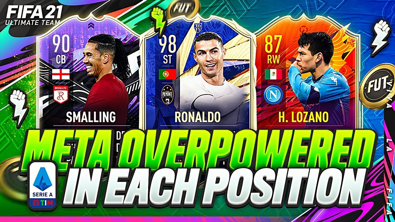 FIFA 21 | BEST META SERIE A OVERPOWERED PLAYERS IN EACH POSITION | UPDATED CHEAP + EXPENSIVE✅ FUT 21