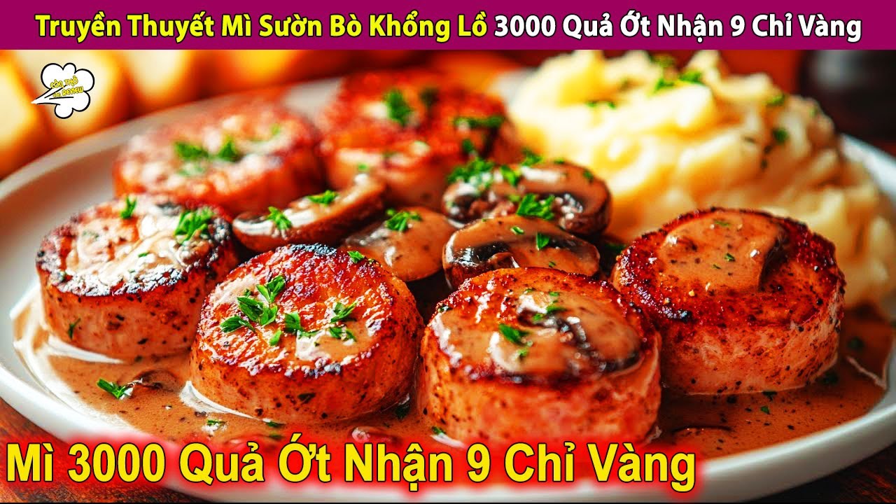 M&oacute;n M&igrave; Sườn B&ograve; Khổng Lồ H&agrave;n Quốc 3000 Quả Ớt Ăn Hết Nhận 9 Chỉ V&agrave;ng | Review Con Người V&agrave; Cuộc Sống