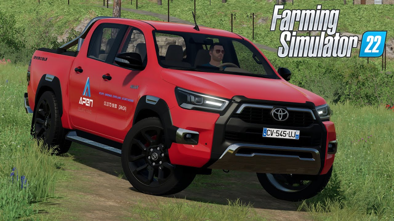 FS22 - Toyota Hilux Invincible - Car mod for Farming Simulator 2022 Roleplay