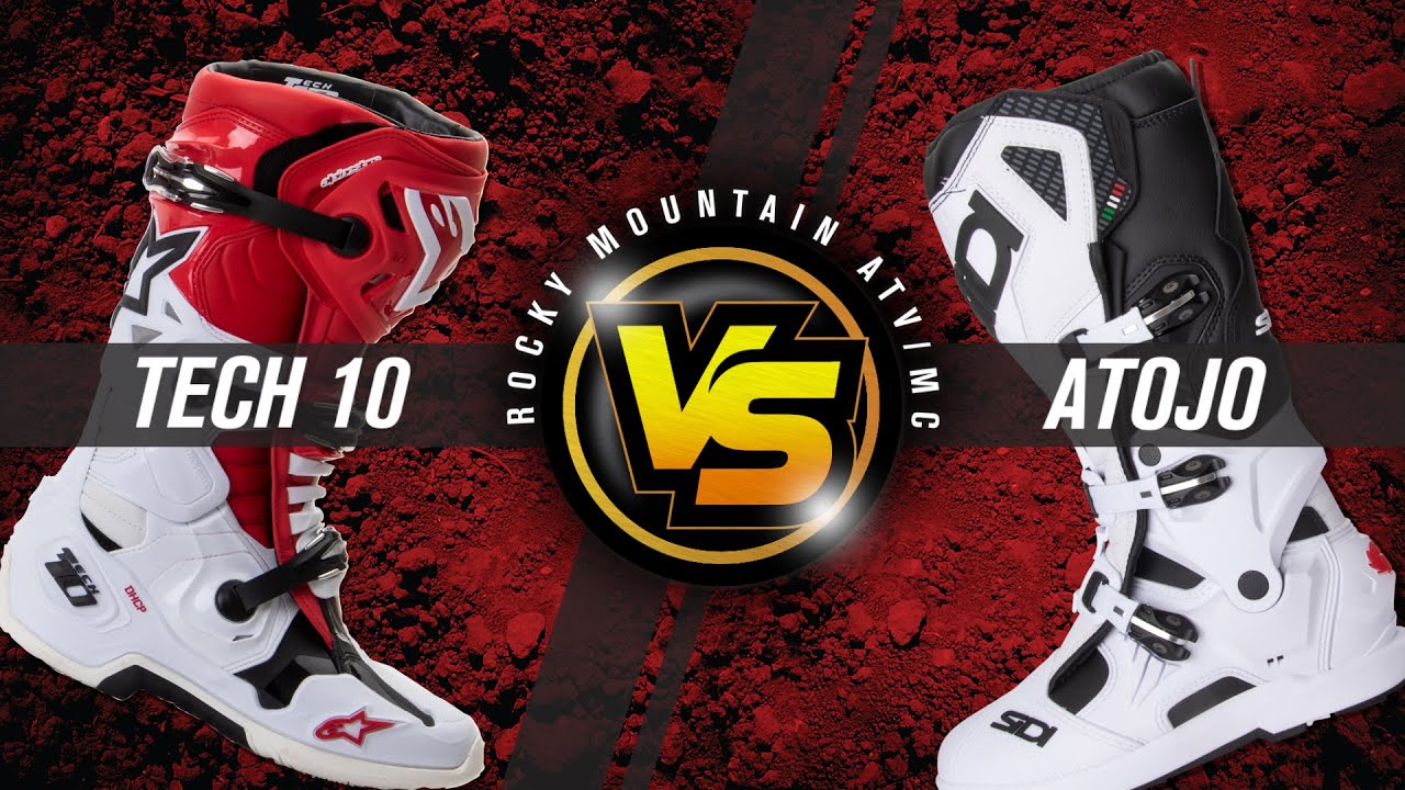 Alpinestars Tech 10 vs Sidi Atojo SRS | Which Motocross Boot is Best For You?