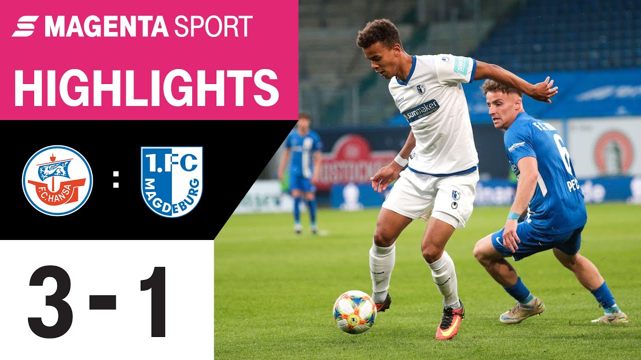Hansa Rostock - 1. FC Magdeburg | 31. Spieltag, 2019/2020 | MAGENTA SPORT