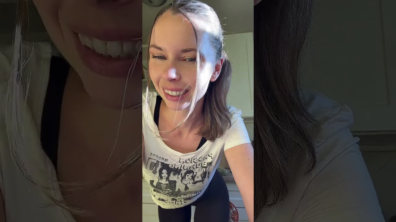Милая девушка TikTok LIVE 💕 Утренние моменты ☀️ Прямой эфир и ежедневный чат