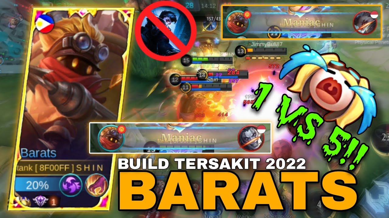 TWO MANIAC - WAR TER EPIK BARATS - 2 HYPER SATU LANE AUTO RUSUH - BUILD BARATS TERSAKIT- BARATS CORE