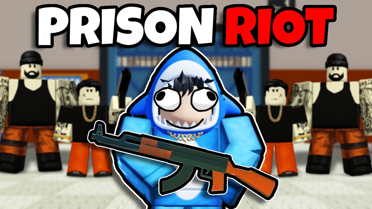 Я устроил САМЫЙ МАСШТАБНЫЙ тюремный бунт в Roblox...