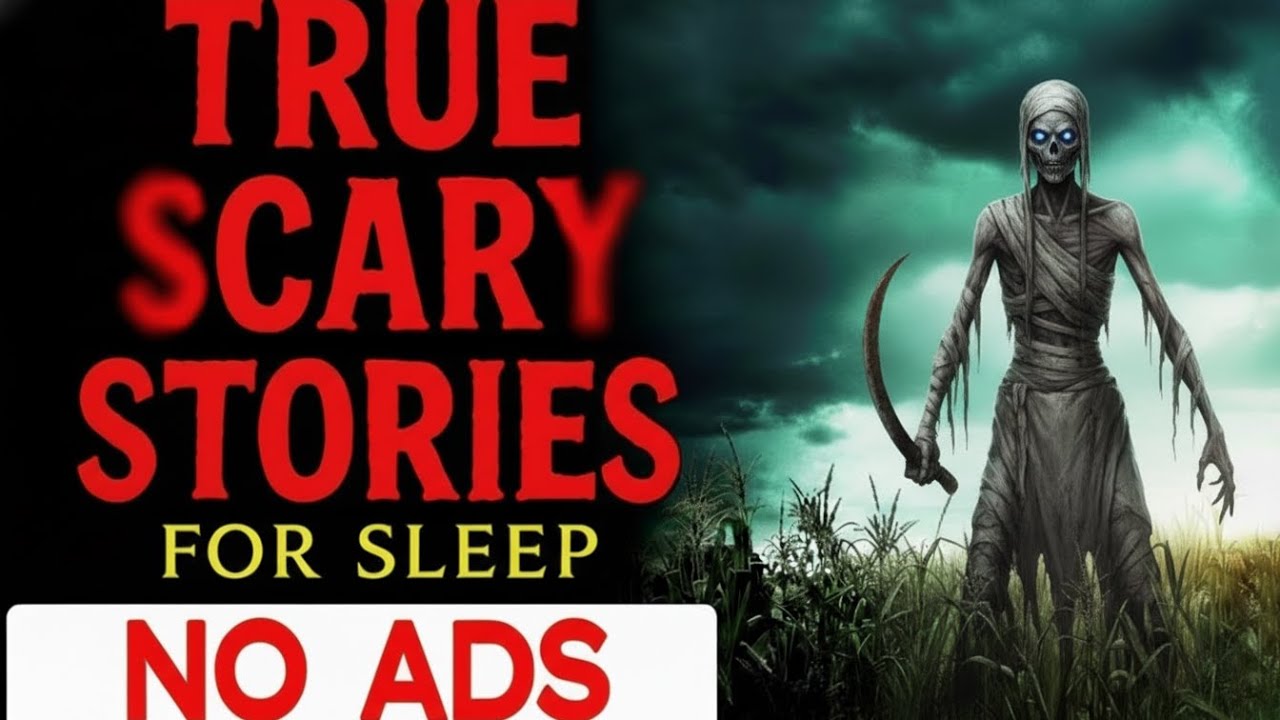NO ADS 🛑 TRUE Scary Stories for Sleep (4 Hours) | Gentle Rain Sounds | Black Screen | Vol 29