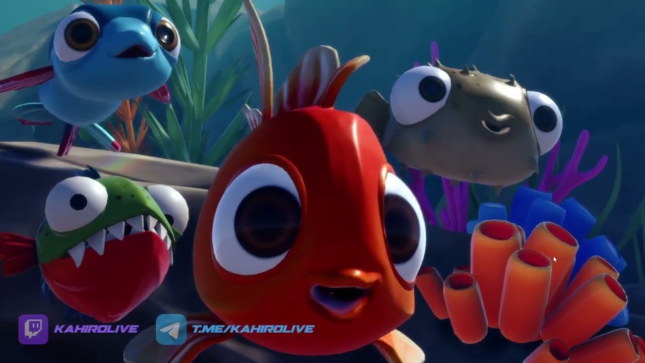Рыбы в бидэ / I`m Fish / Рыбный карцер