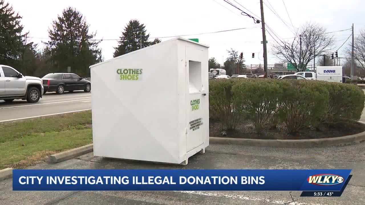 Metro councilwoman warning residents about illegal donation bins