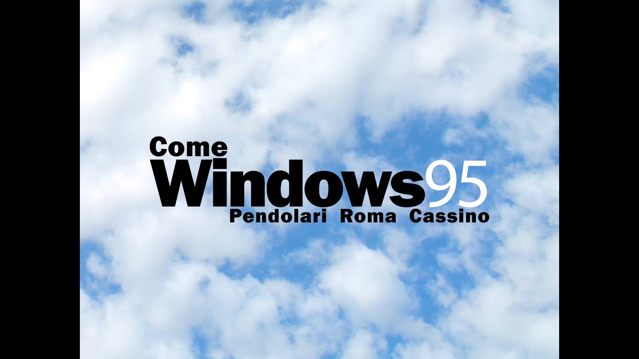 Pendolari Roma Cassino - Come Windows 95