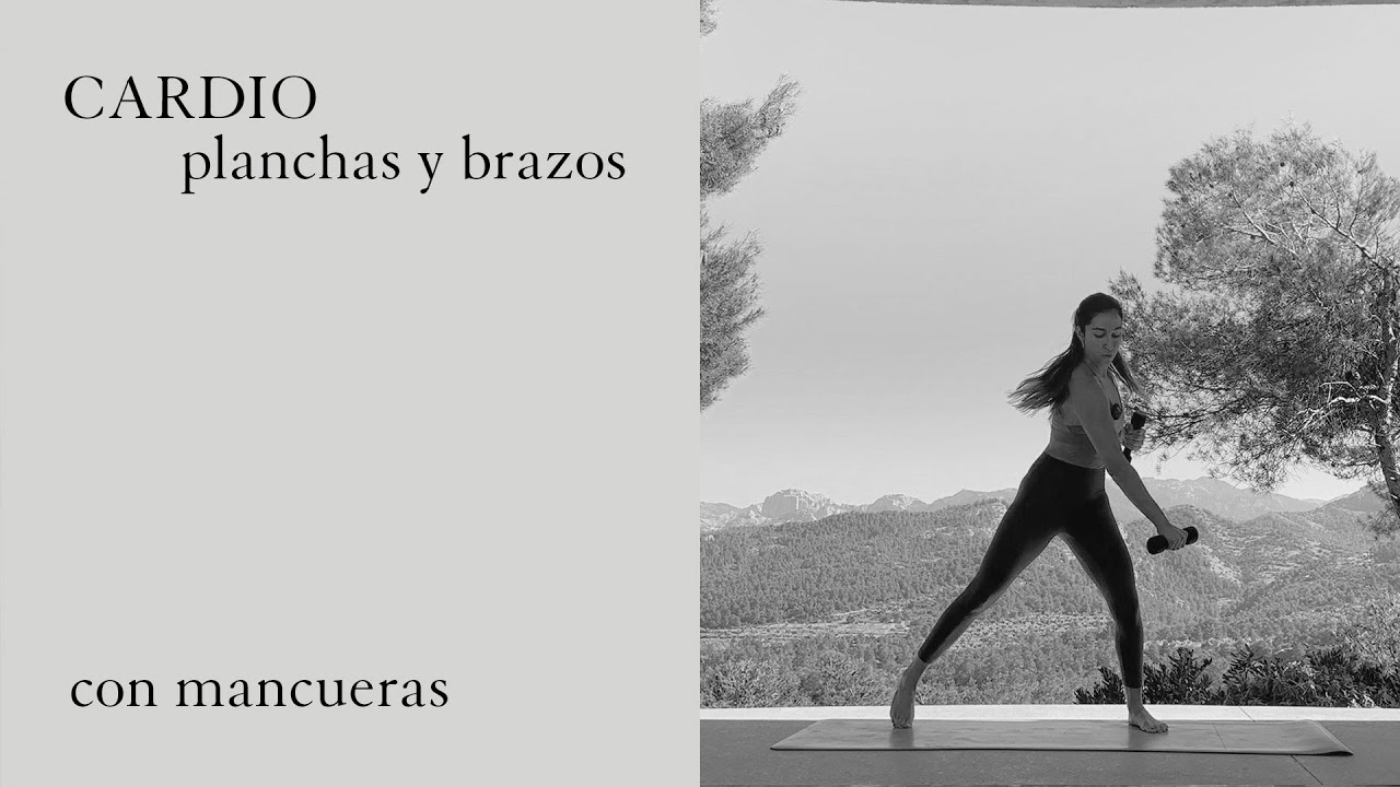 ffitpilates CARDIO brazos y planchas con mancuernas | @ffitcoco