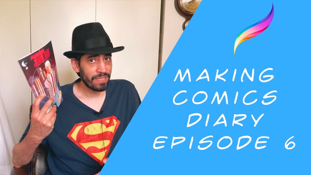 Making Comics Diary Ep 6- Updates