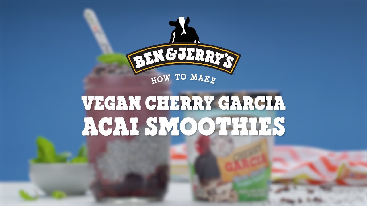 Vegan Cherry Garcia, Acai and Chia Smoothie Jar | Ben & Jerry's