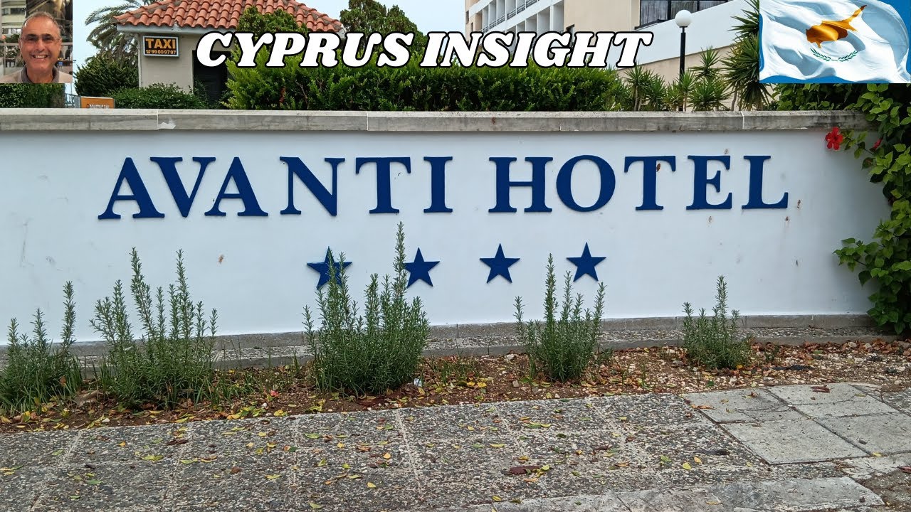 Avanti Hotel  Paphos Cyprus - A Tour Around.