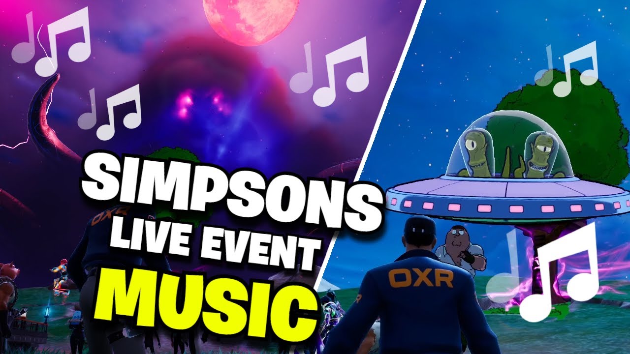 Fortnite | «Добро пожаловать, наши инопланетные повелители» — музыка для мероприятия Simpsons Liv...