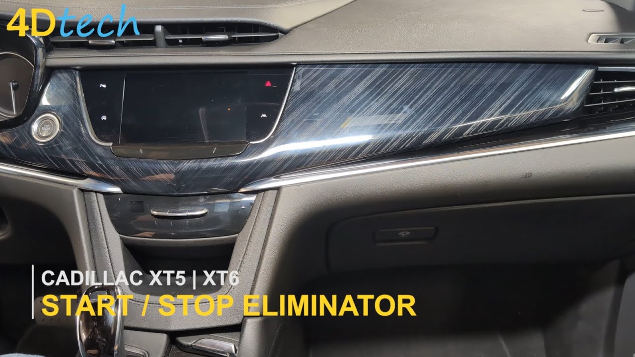 Cadillac XT5 & XT6 DISABLE Auto Start/Stop Feature - Turn ON and OFF permanently! [2020-2026]